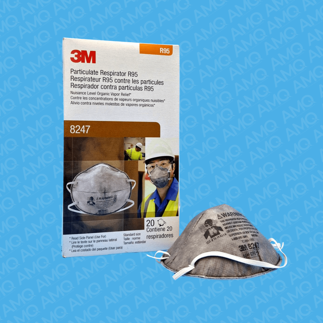 MASCARILLA RESP. CON FILTRO R95 8247 C/20 – AMQ