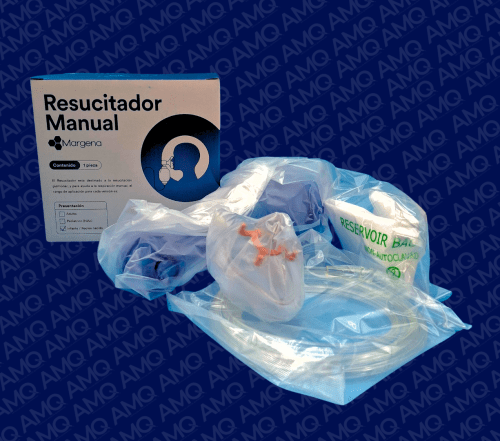 RESUCITADOR NEONATAL MANUAL DESECHABLE
