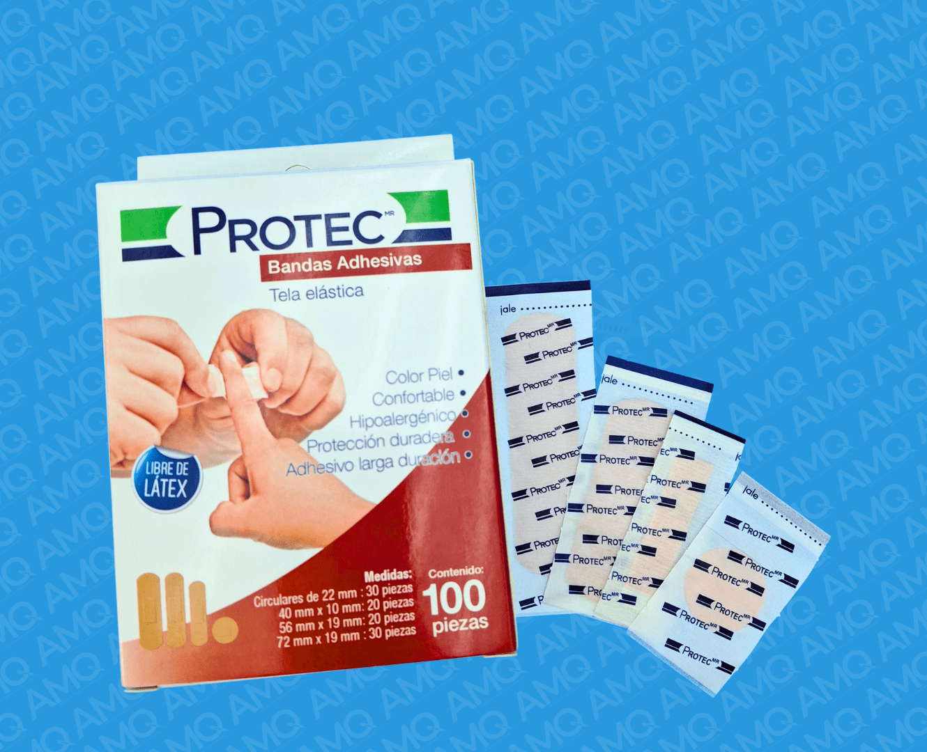 APOSITO CURITA ADHESIVO PROTEC MIX C/100 – AMQ