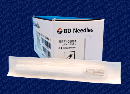 AGUJA  ESPINAL QUINKE 27G X 3 1/2IN (04mm x 90mm)