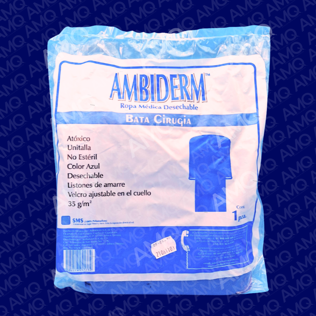 Batas Medicas Batas Qx Desechables Bata Para Paciente Adulto De