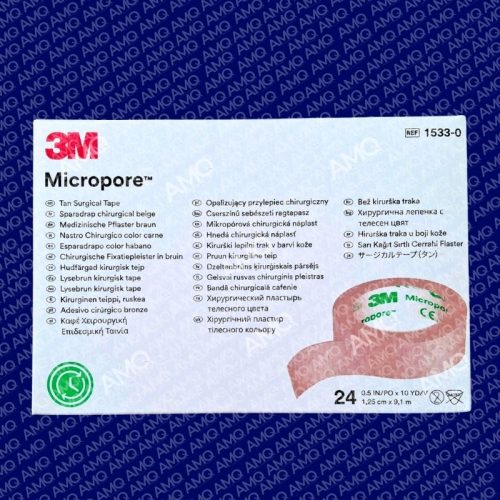 MICROPORE PIEL 1/2" C/24  9.14M 15330
