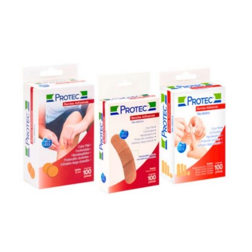 APOSITO CURITA ADHESIVO PROTEC, 75 x 19MM, CAJA C/100 PZS.