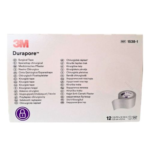 DURAPORE 1", CAJA C/12 PIEZAS 9.14M 15381