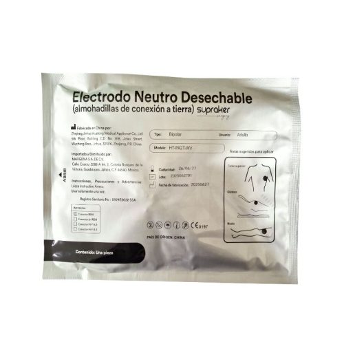 PLACA ELECTROCIRUGIA NEUTRO EDSECH. ADU SUPRAKER