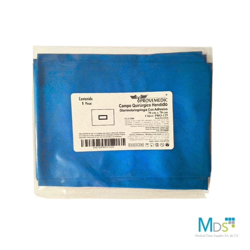 CAMPO QX HENDIDO C/ADH 70X70 CM ESTÉRIL